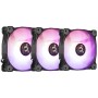 Комплект вентиляторов Thermaltake Pure Plus 12 RGB TT Premium Edition 3-Fan Pack (CL-F063-PL12SW-A) 3 шт черный