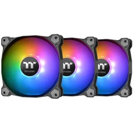 Комплект вентиляторов Thermaltake Pure Plus 12 RGB TT Premium Edition 3-Fan Pack (CL-F063-PL12SW-A) 3 шт черный
