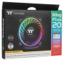 Вентилятор Thermaltake Riing Plus 20 RGB TT Premium Edition With Controller (CL-F069-PL20SW-A) черный