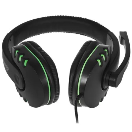 Наушники Ritmix RH-555M черно-зеленый