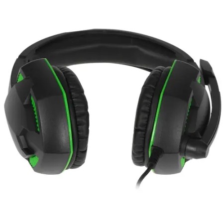 Наушники Ritmix RH-560M черно-зеленый