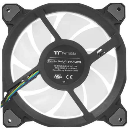Вентилятор Thermaltake Riing Quad 14 RGB (CL-F089-PL14SW-C) черный