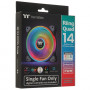 Вентилятор Thermaltake Riing Quad 14 RGB (CL-F089-PL14SW-C) черный
