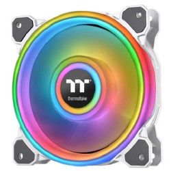 Вентилятор для корпуса Thermaltake Riing Quad 12 RGB TT Premium Edition 120 мм (CL-F100-PL12SW-C) белый
