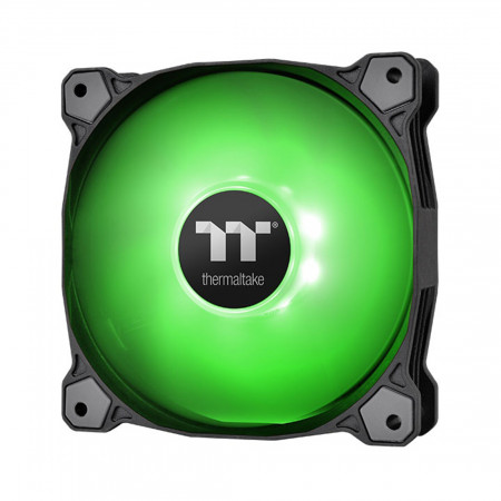 Вентилятор Thermaltake Pure A12 LED Green (CL-F109-PL12GR-A) черный