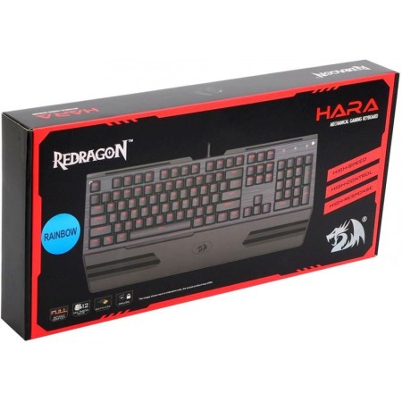 Клавиатура проводная Redragon Hara (74944) черный