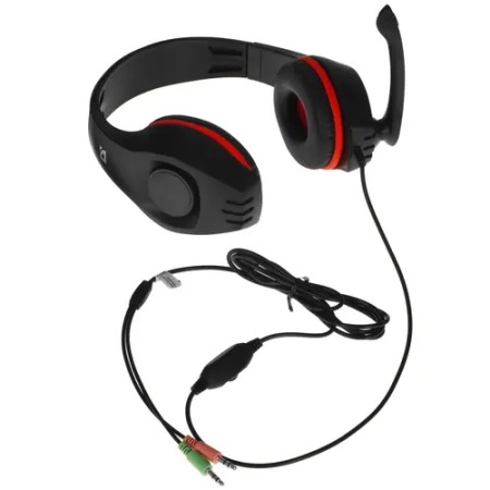 Наушники Defender Tune 130 (63130) черно-красный