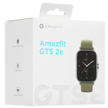 Смарт-часы Amazfit GTS 2e (A2021) зелёный (1 ремешок) 35 мм