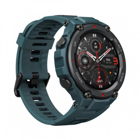 Смарт-часы Amazfit T-Rex Pro Steel Blue (A2013) синий 47 мм