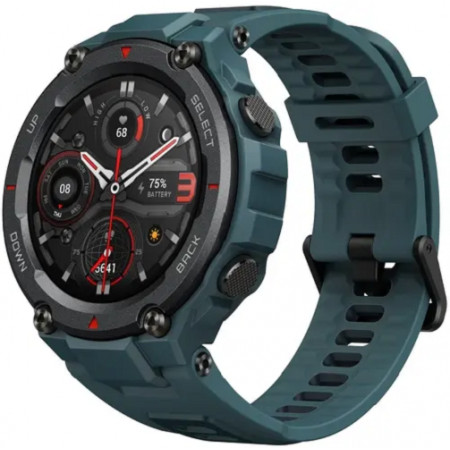 Смарт-часы Amazfit T-Rex Pro Steel Blue (A2013) синий 47 мм