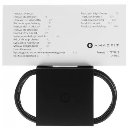 Смарт-часы Amazfit GTR2 (A1952) чёрный (1 ремешок) 46 мм