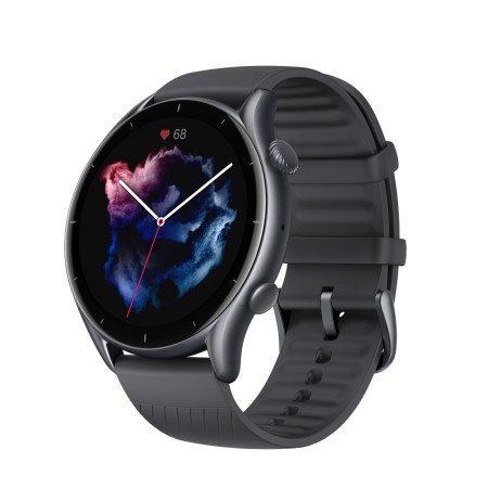 Смарт-часы Amazfit GTR 3 (A1971) чёрный (1 ремешок) 45 мм