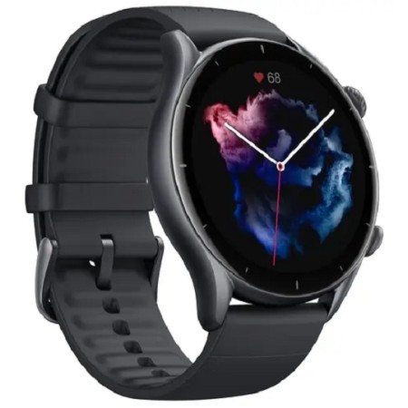 Смарт-часы Amazfit GTR 3 (A1971) чёрный (1 ремешок) 45 мм