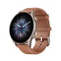Смарт-часы Amazfit GTR 3 Pro (A2040) тёмно-коричневый (1 ремешок) 46 мм