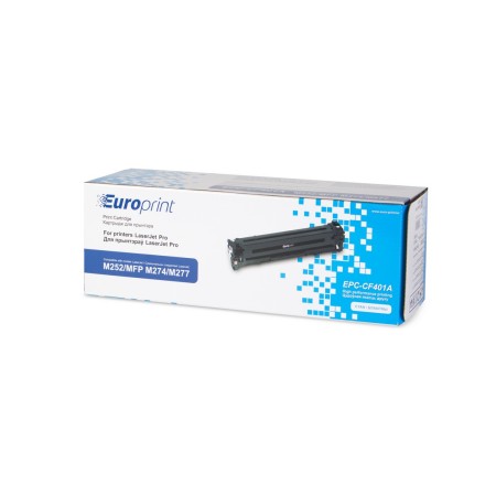 Картридж лазерный Europrint EPC-CF401A синий (с чипом)