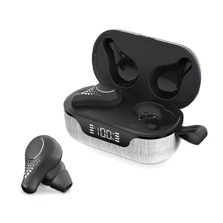 Наушники Olmio TWE-07 (TWE-07-GREY) серый