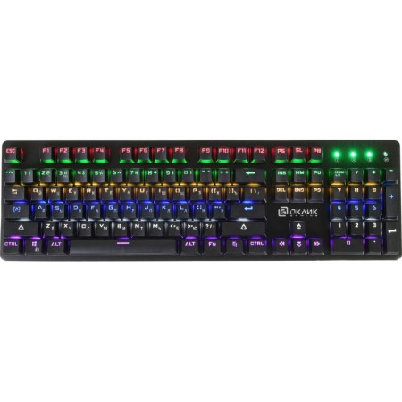 Клавиатура проводная Oklick 990G RAGE (1091210) черный