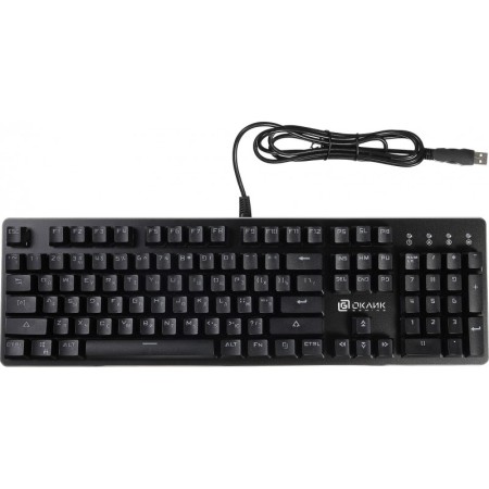 Клавиатура проводная Oklick 990G RAGE (1091210) черный