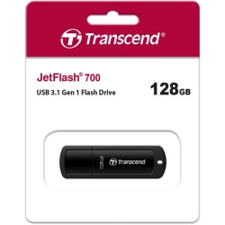 128 ГБ USB Флеш-накопитель Transcend JetFlash 700 (TS128GJF700) черный