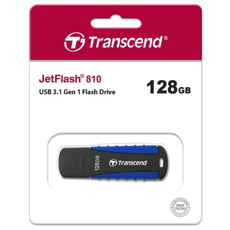 128 ГБ USB Флеш-накопитель Transcend JetFlash 810 (TS128GJF810) черный