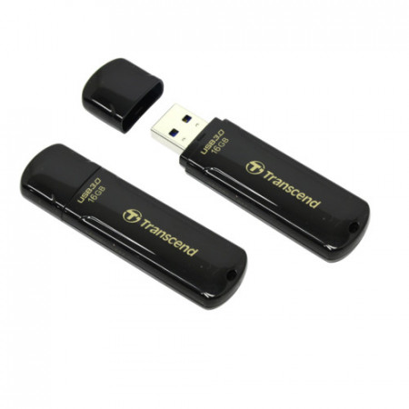 16 ГБ USB Флеш-накопитель Transcend JetFlash 700 (TS16GJF700) черный