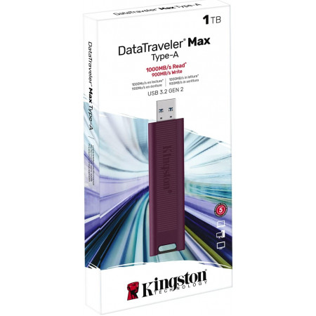 1 ТБ USB Флеш-накопитель Kingston DataTraveler Max (DTMAXA/1TB) коричневый