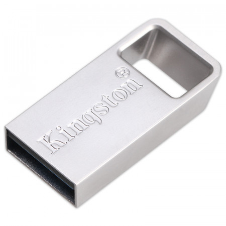 256 ГБ USB Флеш-накопитель Kingston Data Traveler Micro (DTMC3G2/256GB) белый