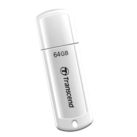 64 ГБ USB Флеш-накопитель Transcend JetFlash 370 (TS64GJF370) белый