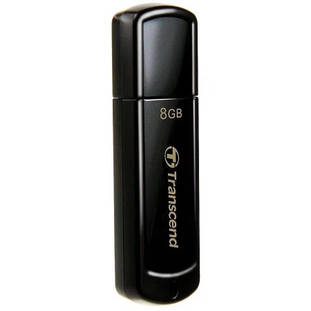 8 ГБ USB Флеш-накопитель Transcend JetFlash 350 (TS8GJF350) черный