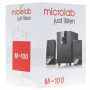 Колонки Microlab M100 черный