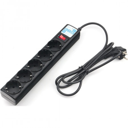 Сетевой фильтр Power Cube (SPG-B-0.5M-BLACK) черный 0.5 м