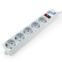 Сетевой фильтр Power Cube SPG-B-6Ext серый 1.9 м