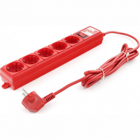 Сетевой фильтр Power Cube SPG-MXTR-14 красный 3 м