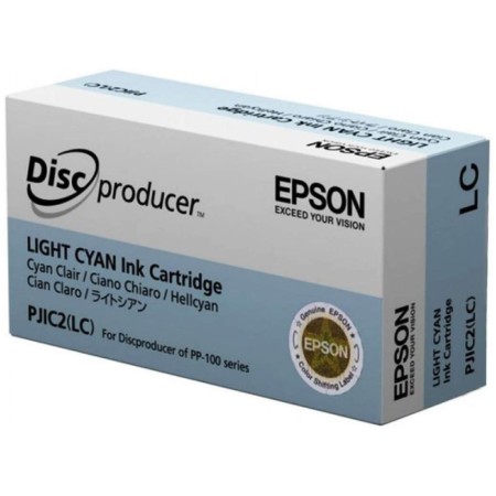 Тонер-картридж струйный Epson PJIC2 (C13S020448) светло-голубой (с чипом)