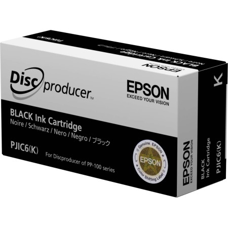 Картридж струйный Epson PJIC6 (C13S020452) черный (с чипом)