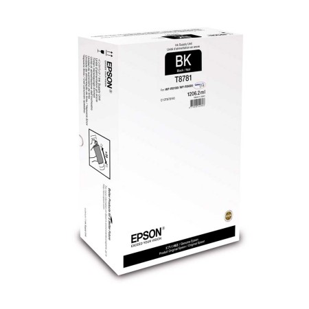 Картридж струйный Epson T8781 (C13T878140) черный (повышенная емкость) (с чипом)