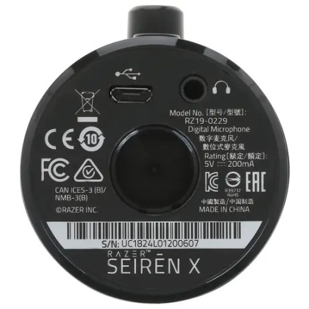 Микрофон Razer Seiren X (RZ19-02290100-R3M1) черный