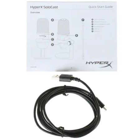 Микрофон HyperX SoloCast (HMIS1X-XX-BK/G) черный