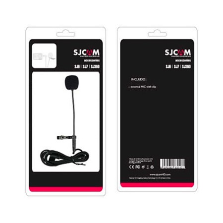 Микрофон SJCAM SJ6 Legend (SJ6 External Microphone) черный