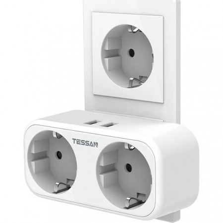 Сетевой фильтр Tessan TS-321-DE белый