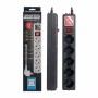 Сетевой фильтр Power Cube SPG-B-15-BLACK черный 5 м