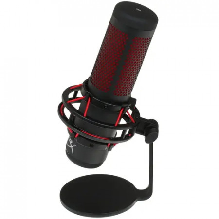 Микрофон HyperX QuadCast Standalon Microphone HX-MICQC-BK черный