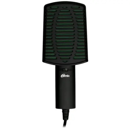 Микрофон Ritmix RDM-126 черный-зеленый