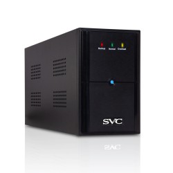 ИБП SVC V-1200-L черный (С АККУМУЛЯТОРОМ)