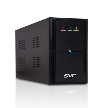 ИБП SVC V-1200-L черный (С АККУМУЛЯТОРОМ)