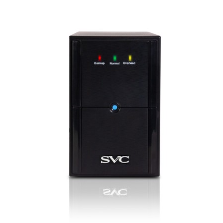 ИБП SVC V-1200-L черный (С АККУМУЛЯТОРОМ)