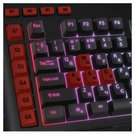 Клавиатура проводная SVEN KB-G9600 (SV-019723) черный