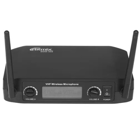 Набор микрофонов RITMIX RWM-222 черный