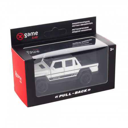 Металлическая машинка X-GAME 63800W белый