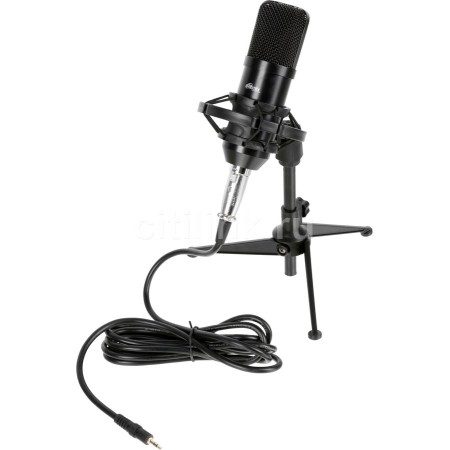Микрофон Ritmix RDM-160 черный
